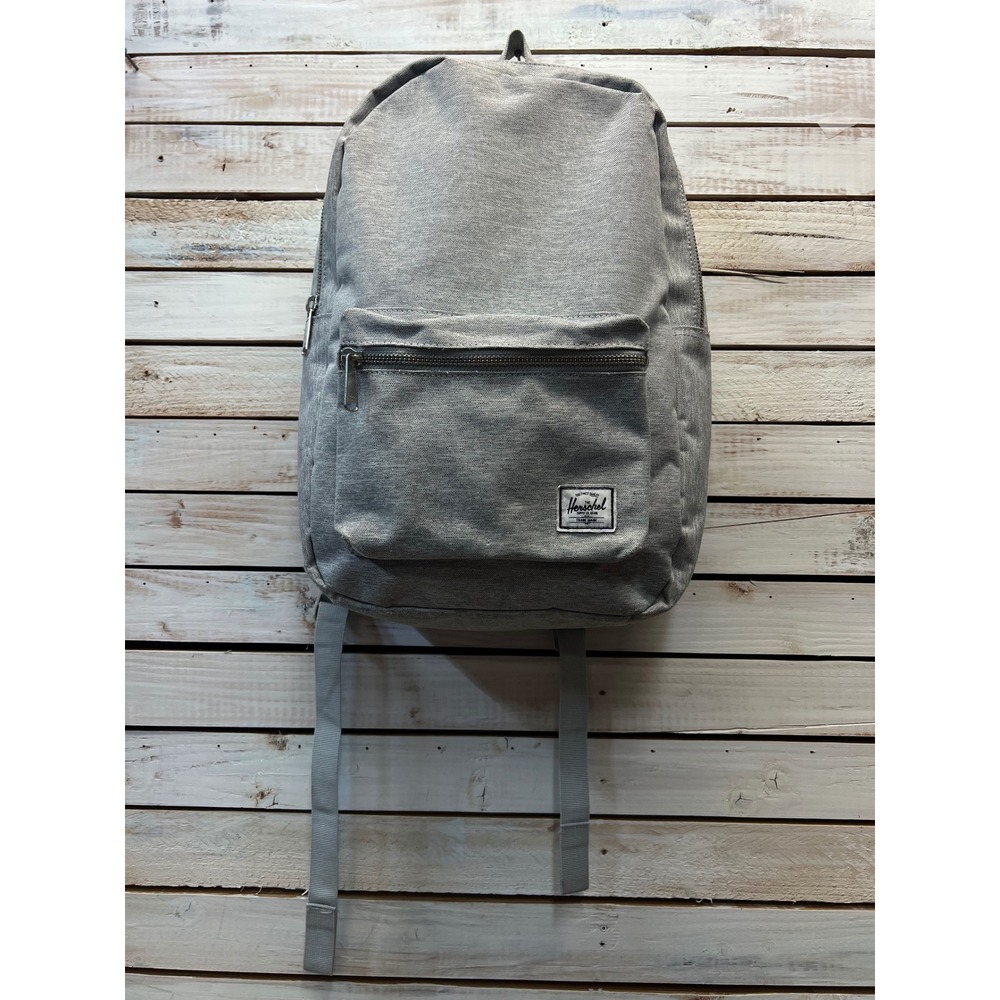 Herschel Supply Co Settlement Grey Crosshatch Laptop Backpack